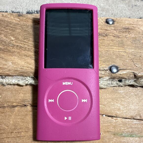 Apple Other - Apple iPod nano 4th Gen 8GB Pink Media Player Dock Connector A1285 - UNTESTED